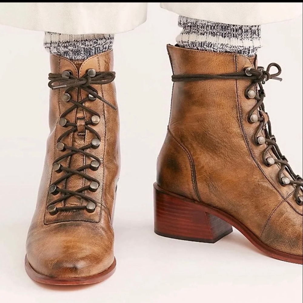 Free People leather Eberly boots